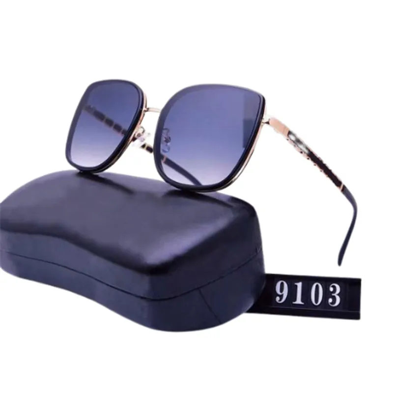Designer Zonnebril Vrouwen Modeontwerpers Zonnebril Voor Vrouw Zomer Merk Vier Kleuren Brillen Accessoires Met Box332K