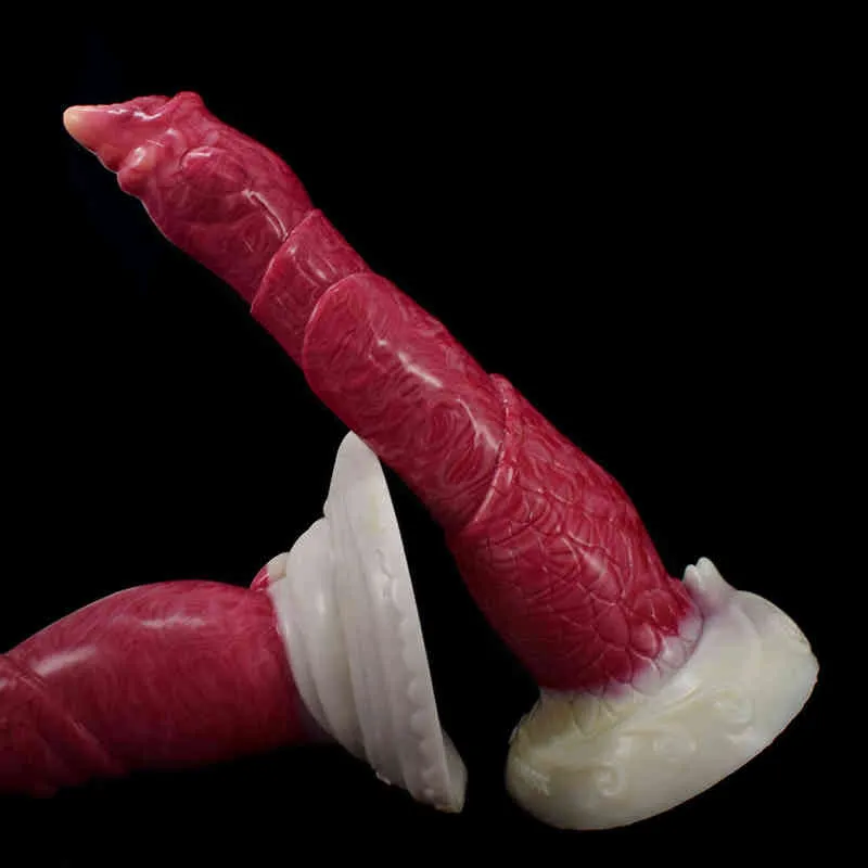 NXY dildos flytande silikon sugkopp penis för män och kvinnor mjuka analproppar vuxna sexprodukter massage 0317