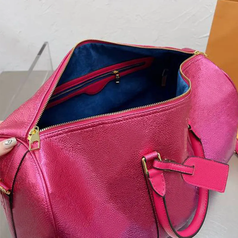 Kvalitet män mode duffle påssa rosa Gradie resväskor män hanterar bagage gentleman affärs totes med axelrem beröm och 228p