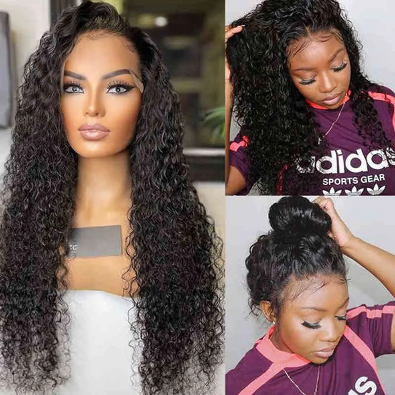 360 Lace Frontale Wig Human Hair Braziliaanse S Water Wave S Glueless 220608