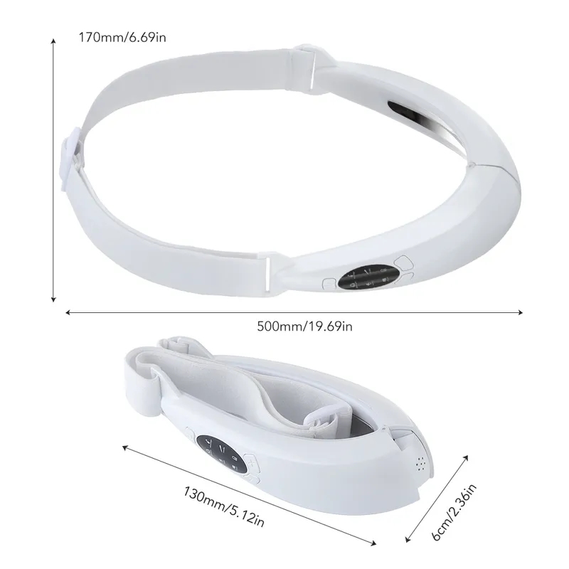 Dispositivo di sollevamento EMS Micro corrente LED Terapia pon Viso Massaggiatore vibrante dimagrante Rimuovi cintura di sollevamento linea V doppio mento 220415