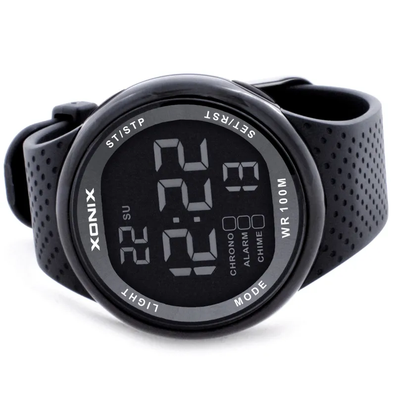 Moda Uomo Orologi sportivi Impermeabile 100m Divertimento all'aria aperta Orologio digitale Nuoto Orologio da polso da immersione Reloj Hombre Montre Homme 220525