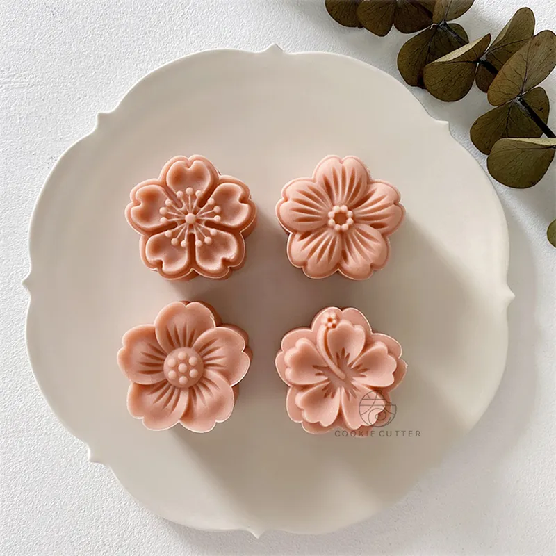 set Mooncake plex Blossom kwiat Kwiaty wzorowe Sakura