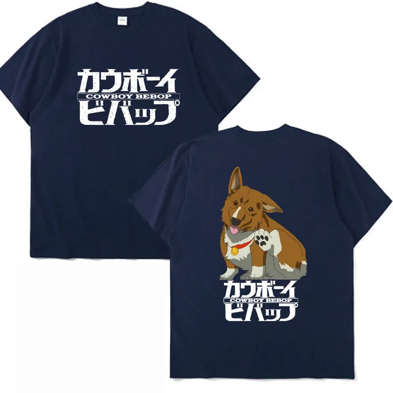 Cooles Cowboy Bebop T-Shirt Männer Frauen Japanisches Anime T-Shirt Teen Trend Hip Hop Schwarz Rundhals T-Shirt Kurzarm Männliche Tops 220708