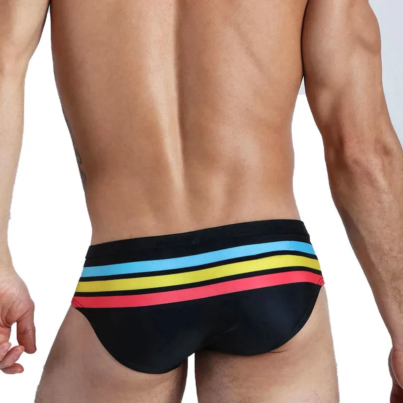 Men 's Pride Rio Swim Briefs Bikini Swimwear Sexy Contour Pouch Strip Bathing Suit Swimsuit Surf Shorts Beach Trunks Beachwear 220505