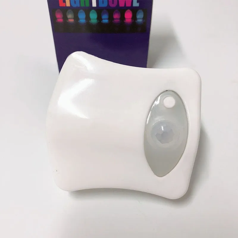 Toliet Light Portable Motion Sensor Plastic Toalett Bowl Lamp Seat Night S Waterproof WC 2208093709484