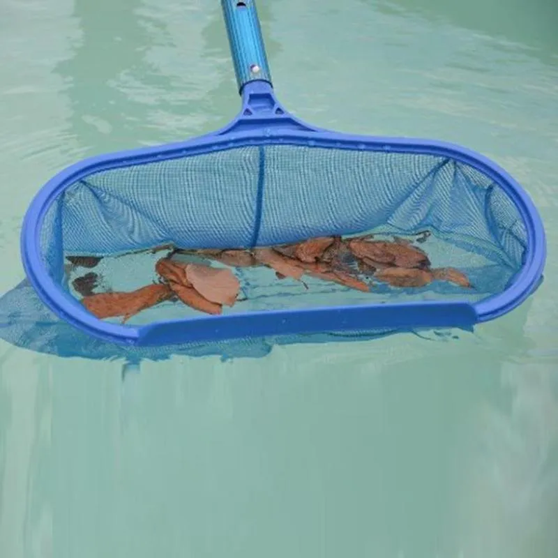 Piscina de salvamento Salvage Soprador de folhas fino malha fine skimmer Limpeza Rake de limpeza 220622