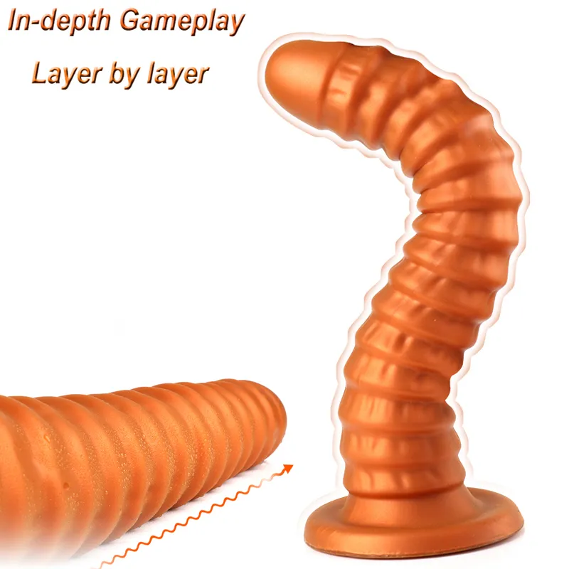 Massagem longa enorme plug plug plug silicone sexshop vibrador anal com sucção xícara buttplug ânus estimulador de expansão de esferas anal adultos de brinquedo sexual adulto