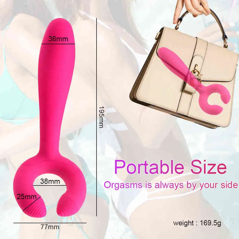 Cockrings nxy 3 em 1 motor triplo Vibratando vibração 7 vibração recarregável clitóris do mamilo Penis Penis Mussager Toy Sex Toy for Women Casal 220505