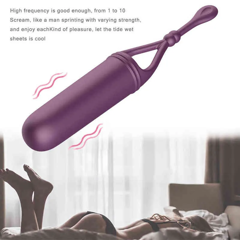 Wibratory dorosłe materiały dla dorosłych ładowały mocny wstrząs Av Vibrator żeńska masturbator 220713 Sex Toys for woman Products