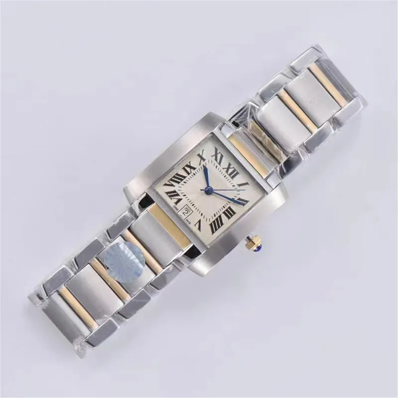 Women Watches 20 25MM 25 30MM dial High Quality Gold Silver Stainless Steel Quartz Battery Lady Watch2752