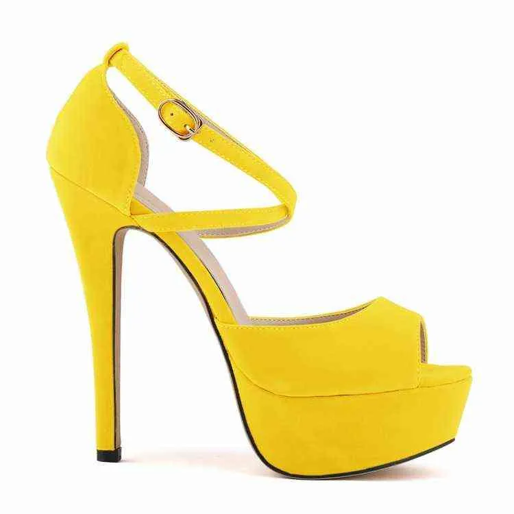 ドレスシューズポンプ女性靴ブリティッシュシンプルな汎用ウルトラハイヒールファッション防水プラットフォームラウンドナイトクラブサンダル220610