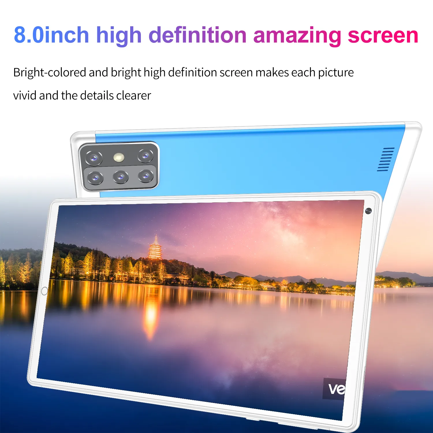 2022 DEGLIGLOBAL versione 12 GB 640GB Pad Air 5G 8800MAH WPS Office Computer 4G LTE Laptop Google Play Tablet Android Dual SIM1557607
