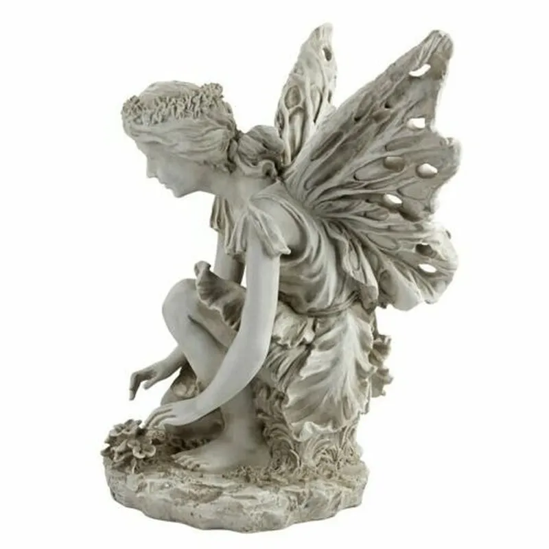 تمثال الجنية الفراشة في الهواء الطلق النحت حديقة فناء آرت ديكو الملاك توريك الديكور 220721