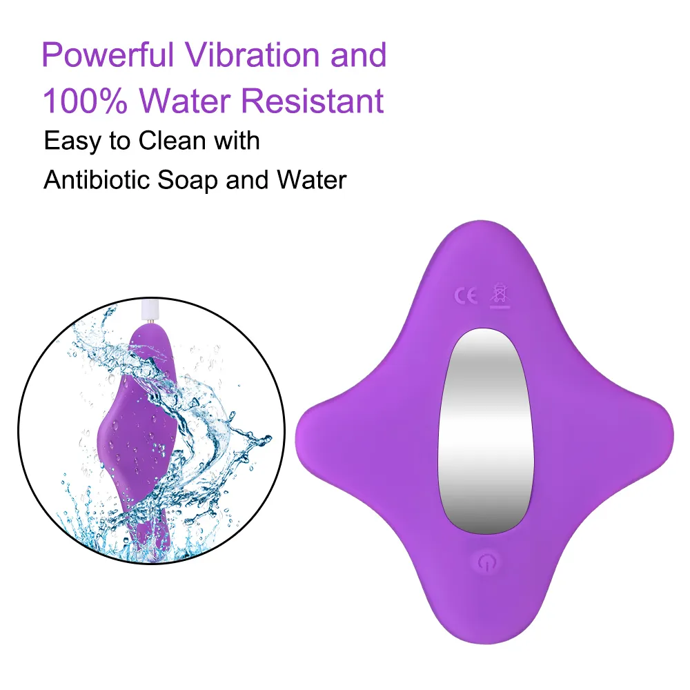 Vibrador de calcinha portátil INVISÍVEL Ovo vibratório Brinquedos sexy para mulheres Casais Estimulador de clitóris controle remoto sem fio erótico erótico