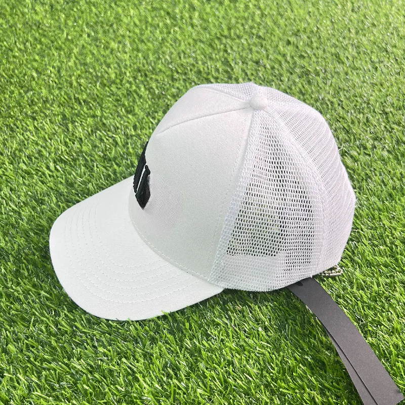 Новые дизайнерские бейсболки AM Hat Шляпы дальнобойщиков Модные вышитые буквы Высококачественная бейсбольная кепка