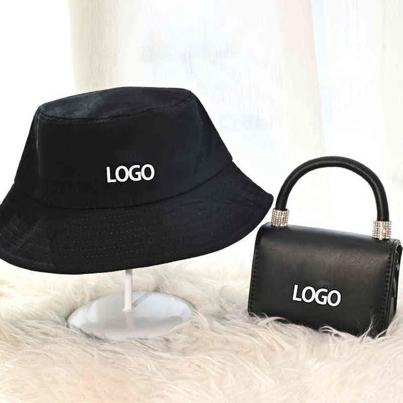 2022 Shopping bag primaverile con cappello set Borse in pelle da donna Borsa carina donna Lettere Borsa a tracolla Tote Donna Dropshipping G220531