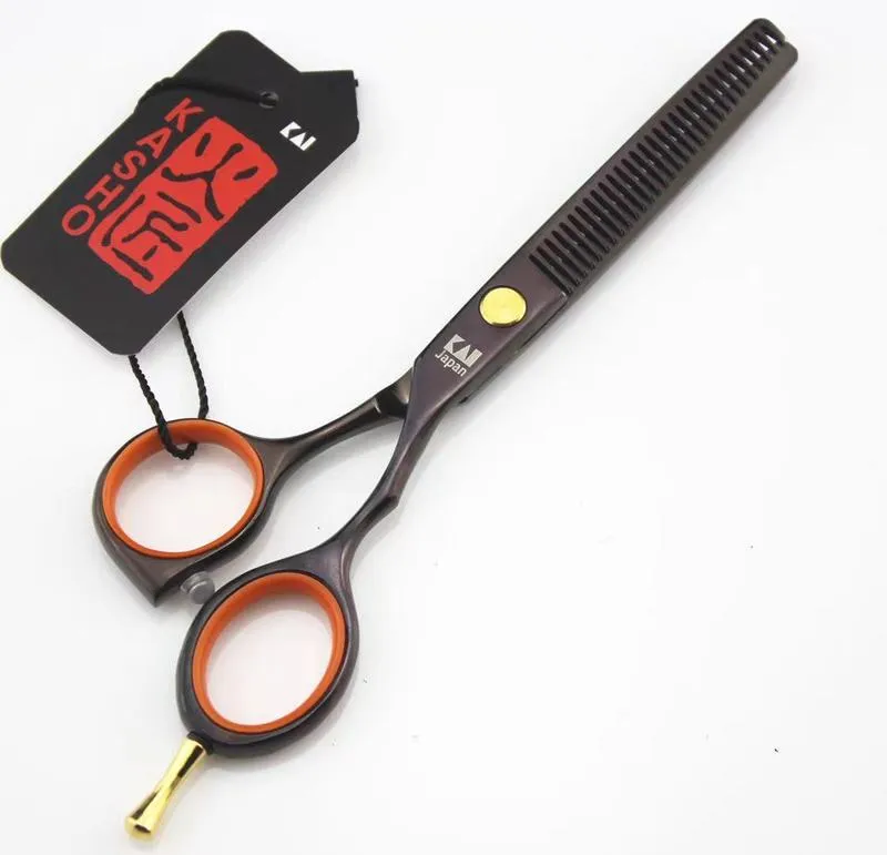 Kasho Professional 55 -Zoll -Salon Haarschere Friseur Friseur Friseur Friseur Haartuzleger Scherzusammenschaltung Dünnungsstyling -Werkzeug 2203174662226
