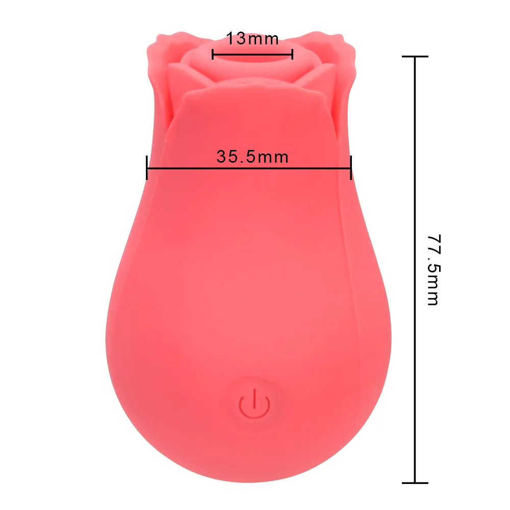 Oral Nipple Sucker 10 Vitesses Adult sexy Toys Produits Vaginal Sucer Vibrateurs Rose Forme Clitoris Stimulation