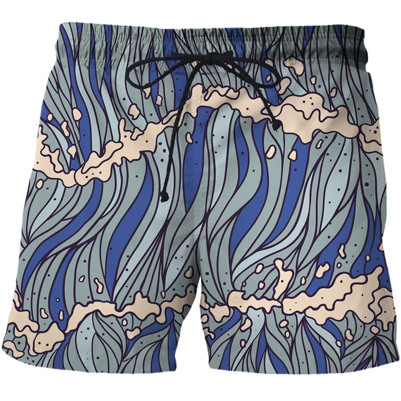 Modemönster strand shorts man 3d tryckt modebräda shorts män/kvinnor sommar shorts byxor badkläder män kläder 220624