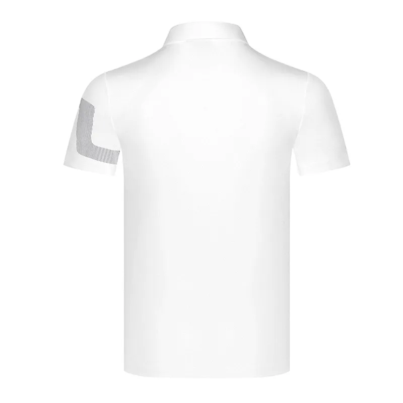 Golf heren poloshirt met balkleding Buitensporten Vrije tijd Losvallend Ademend Sneldrogend T-shirt Top met korte mouwen 220626