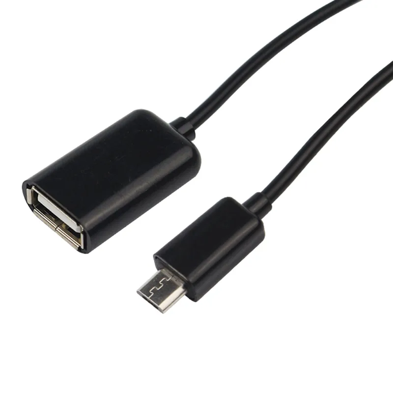 OTG Adapter Micro USB Cables OTG Cable Micro USB إلى USB لـ Samsung LG Sony Xiaomi Android هاتف لمحرك الأقراص الفلاش
