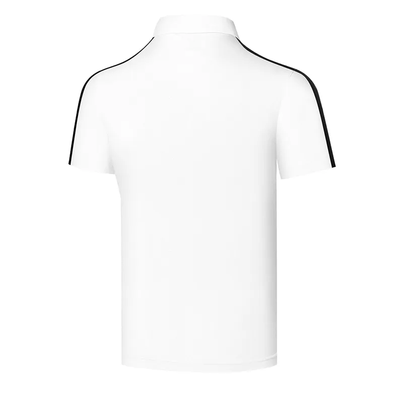 JL Golf Clothing Sports Leisure Outdoor дышащий модный мужчина высококачественная влажность Wicking Polo футболка с короткими рукавами 220712