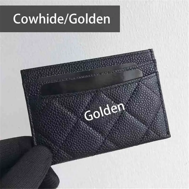 Держатели карт Lingge xioxiangfeng Luxury Высококачественный кожаный идентификатор Credit Clip Zero Wallet Cowear Card Card сумка HEFW1914895