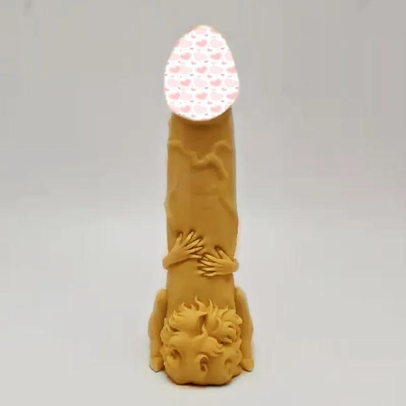 3D Yaratıcı Güzellik Tutma Penis Silikon Kalıp Diy Yapımı Sabun Mum Mutfak Pişirme Şeker Çikolatalı Kek Dekorasyon Aracı 220601