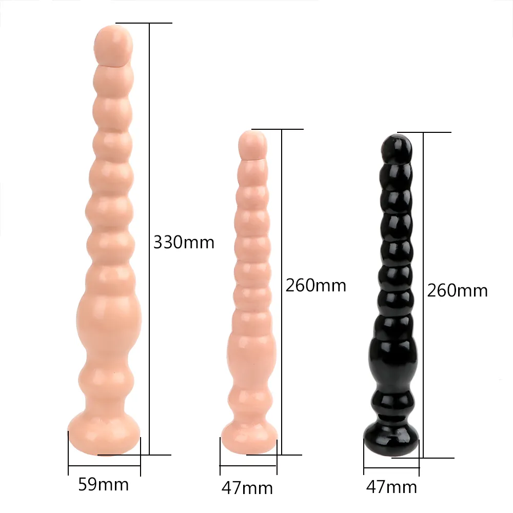 Olo Super Long Anal Plug Anus Backyard Beads Butt Sexy speelgoed voor vrouw en mannen grote dildo prostata massage masturbatie