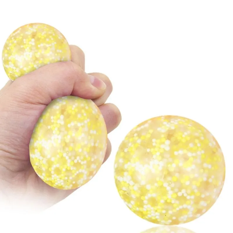 TPR Squeeze Balls Декомпрессия сенсорная игрушечная тревога. Ставерный шарик для взрослых детей 5 Цвет доступен 220531