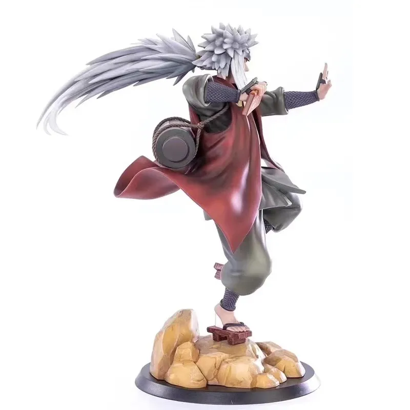 19 CM Shippuden Anime Figrue Jiraiya Gama Sennin Statue PVC figurines modèle Collection jouet pour Figurine Figma 220520