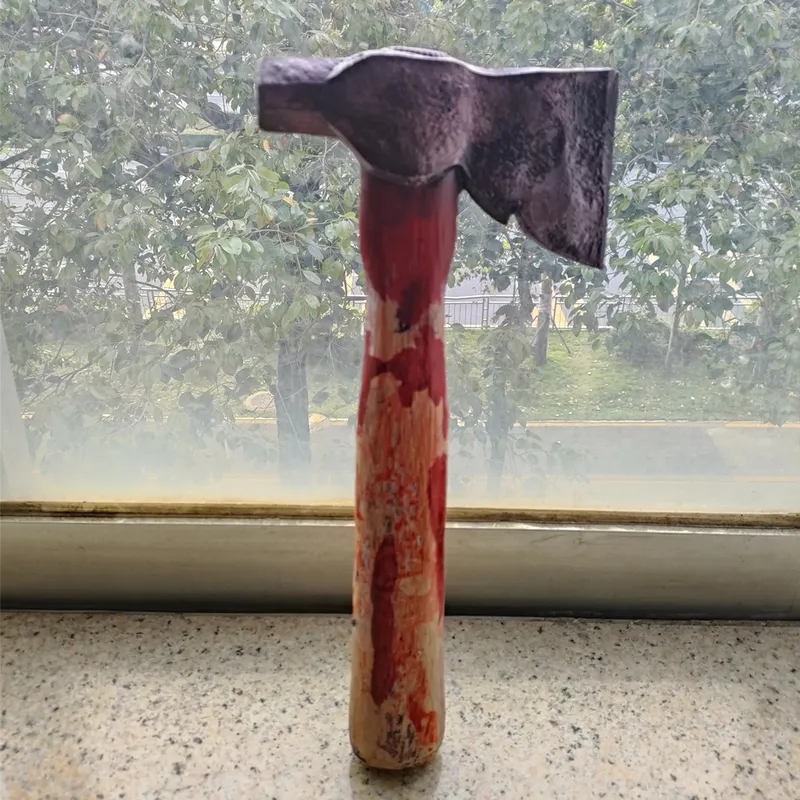 Autres fournitures de fête d'événement DIY Bloody Ax Hatchet Movie Prop Handheld PU Jason 220823