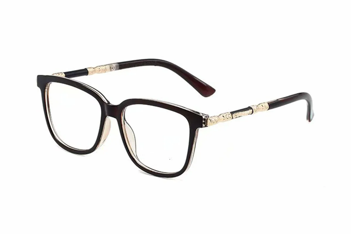 Popular retro óculos ópticos masculinos estilo eva vidro de sol projetado quadrado quadro completo óculos de sol caso de couro com hd claro l2325