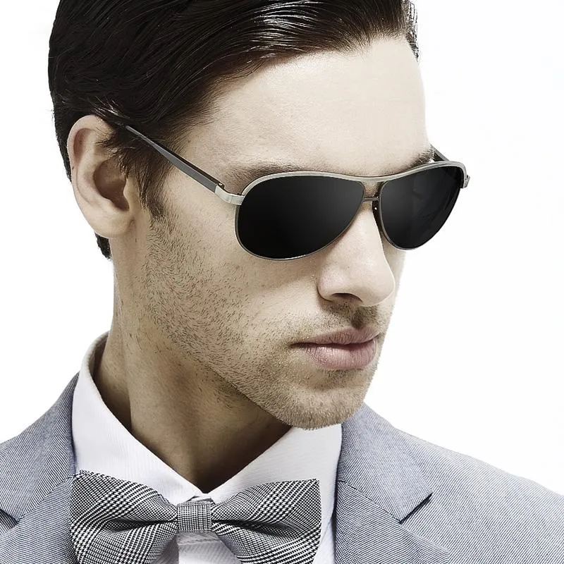 Солнцезащитные очки негабаритные поляризованные мужские авиационные солнцезащитные очки для мужчин с широким лицом в большой оправе 150 мм очки для вождения с антибликовым покрытием PolaroidSungl222w