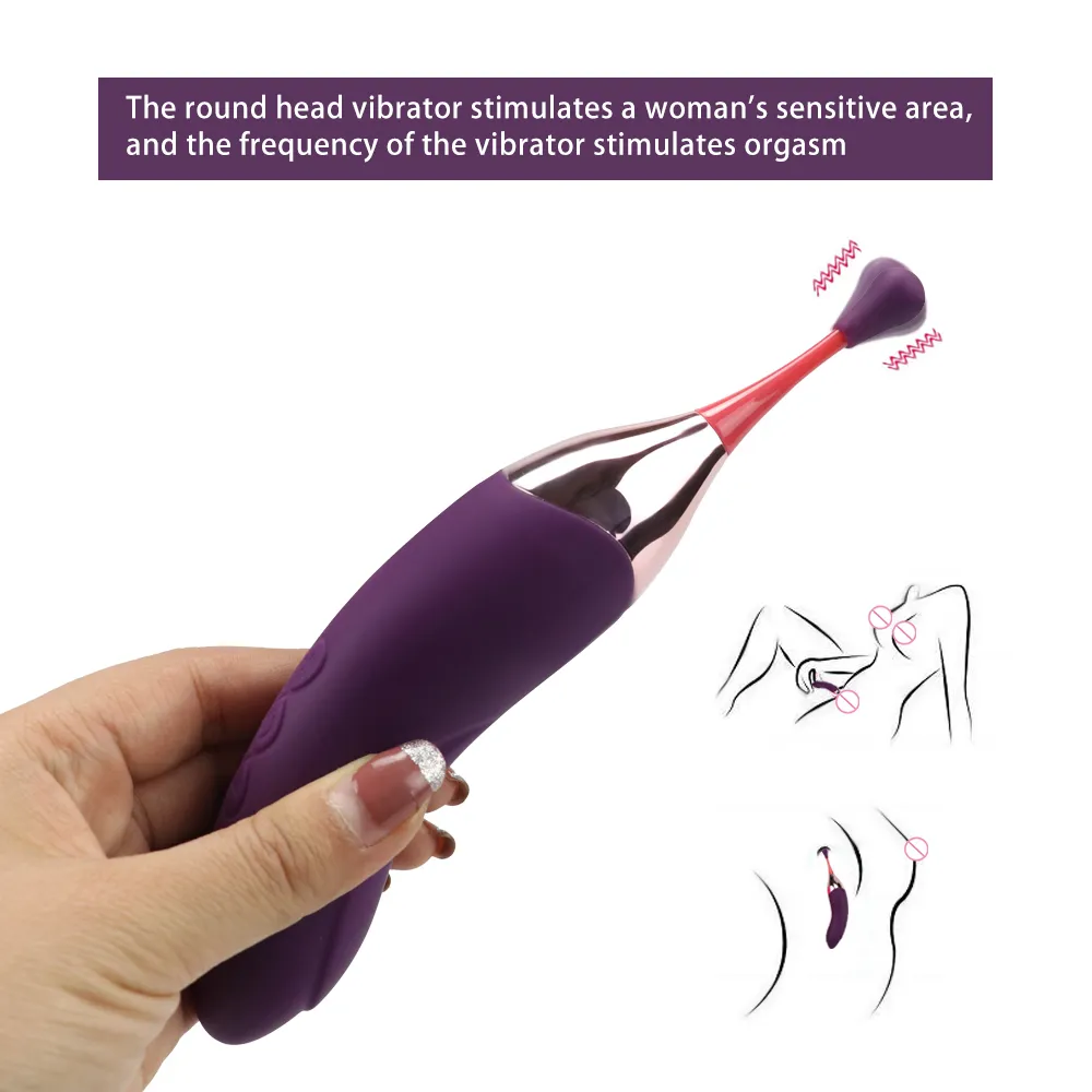 G-Spot Vibratore Dito femminile Masturbazione Massaggio Clitoride Due giocattoli sexy Negozio di coppie