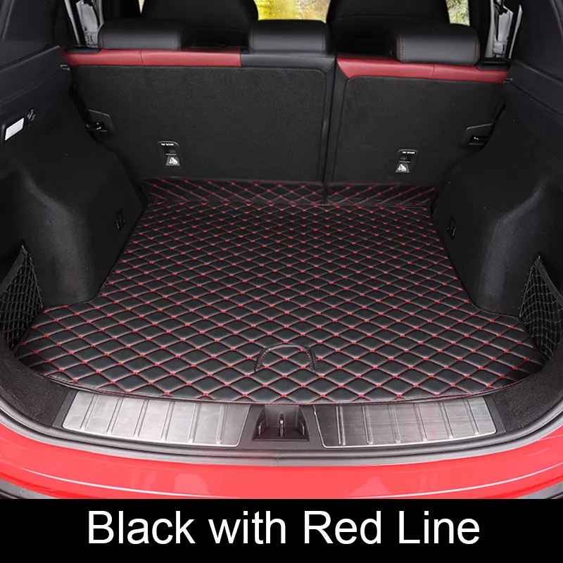 voiture style personnalisé tapis de coffre arrière pour Geely Coolray 2019-présent cuir étanche Auto Cargo Liner accessoire interne