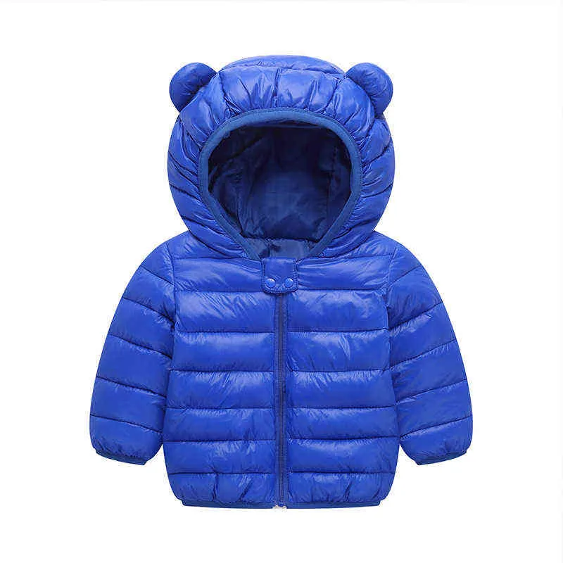 80-120 cm kurtka dla chłopców jesienna zima ciepła kreskówka kurtka dla chłopca ciepłe z kapturem odzież wierzcha dzieci dzieci świąteczne prezent J220718