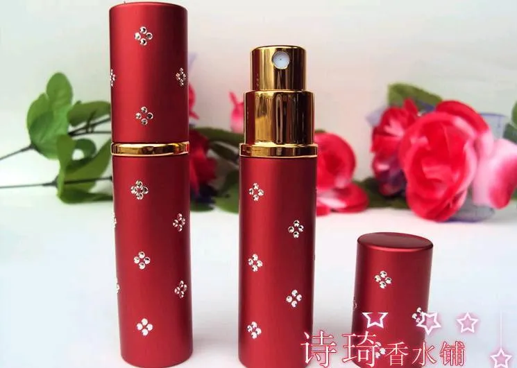 5ml Perfume Bottle Travel Perfume Atomizer Refillable Spray Empty Bottle Top quality Fedex DHL fast shipment up