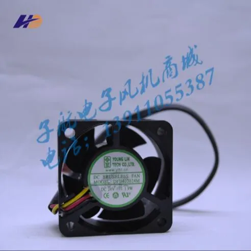 Оптовый: Yonglin DFB402024M 24V 1.9W 40 * 40 * 20 сервера инвертора вентилятор вентилятора три провода