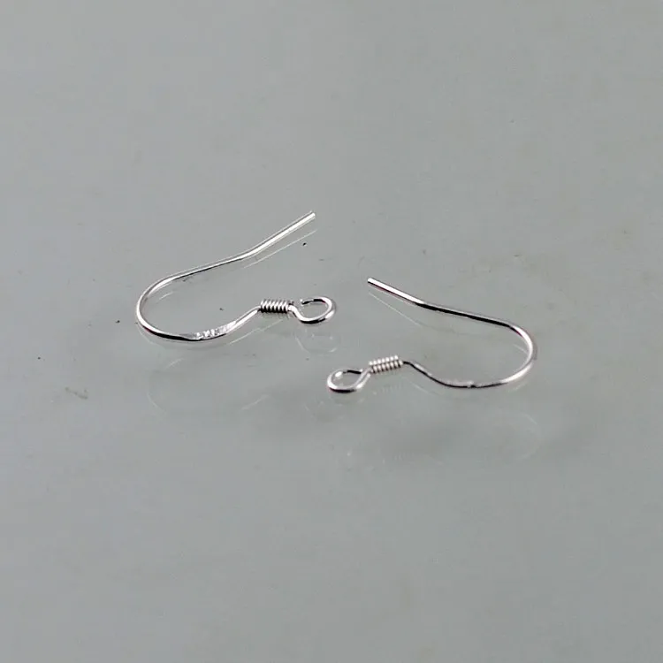 925 Silver Polish Earring Hitta French Ear Wire Hook Sterling Silver French Hooks 925 EarPires Ear266T