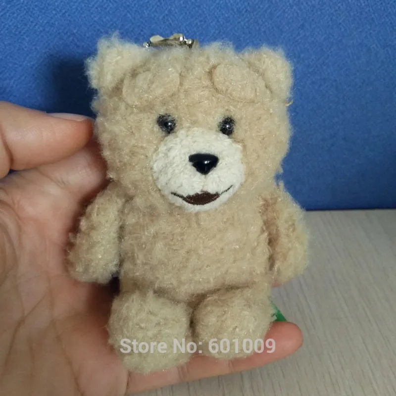 Genuine Teddy Ted Bear Plush Keychain Doll Stuffed Toy 3 New From