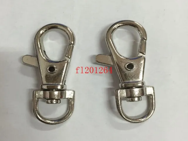 3 8cm Nikel Kaplama Anahtar Halkalar Istakoz Clasps Clips Snap Hooks Anahtar Zincir Anahtar Halkası Metal Anahtar Tutucu LOT1898