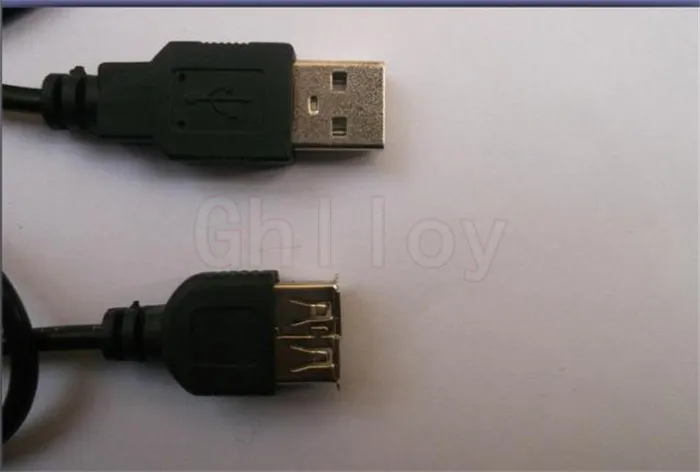 USB 2.0 Um Macho para Fêmea de Extensão 0.8 M 3FT Usb para cabo Usb cabo barato de 