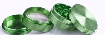 50mm Zicn Alloy Herb, Spice or Tobacco Grinder and Mill Herb Grinder with Cather