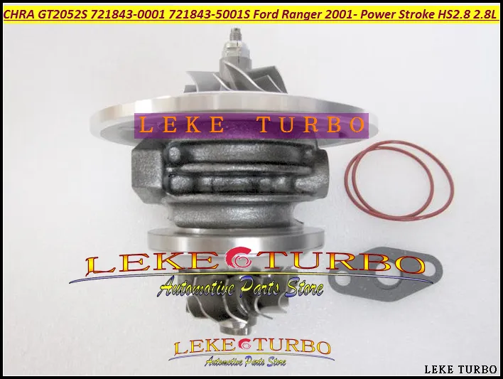 شاحن Turbocharger Turbo Cratridge Chra Core of GT2052S 721843-0001 721843-5001S 721843 79519 لفورد رينجر 2001- قوة الطاقة HS2.8 2.8L 130HP