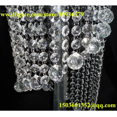 28 candelabros de cristal en espiral para bodas, centros de mesa, decoraciones, adorno de cristal, corte de diamante para decoración de fiestas y eventos, 290C