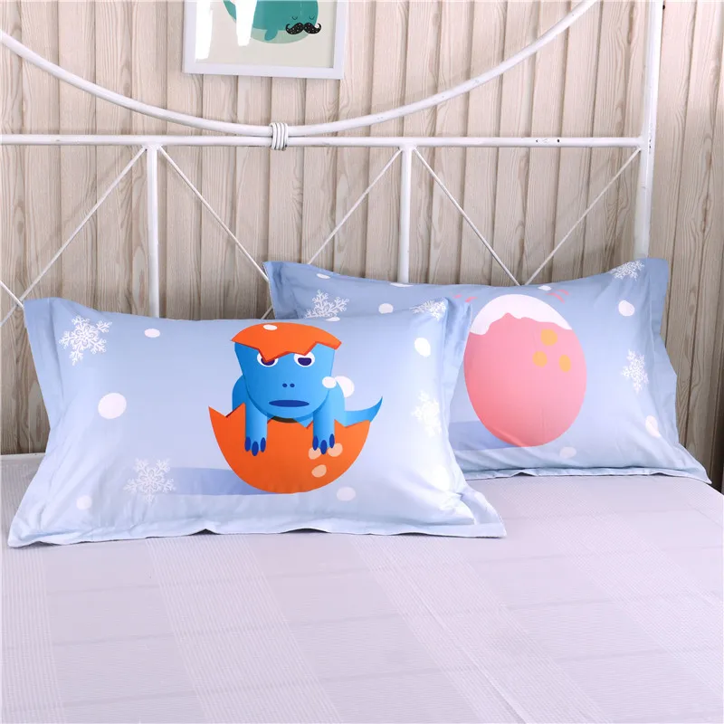 Cute boy girl children kids bedding sets with pure cotton quilt pillow bed covers high quality for child