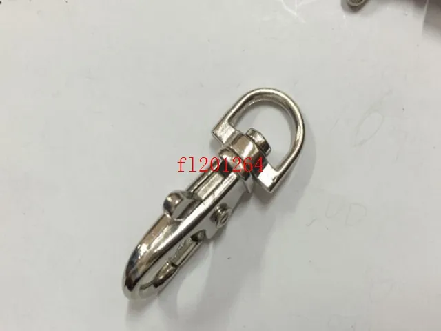 3 8 см никелированные брелоки для ключей застежки-карабы зажимы карабины брелок для ключей металлический брелок для ключей 1000 шт. lot1898