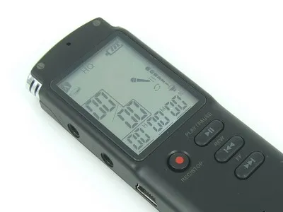 T60 LCD Display voice recorder 8GB Digital Voice Recorder MP3 Player Support A-B Repeat Function / Day And Time Setting